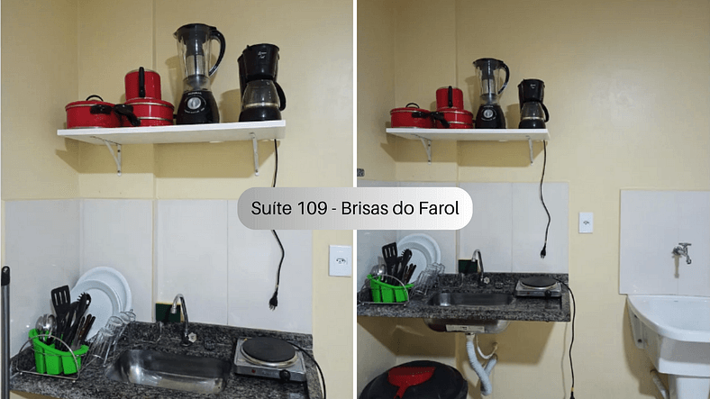 Brisas do Farol - Suíte 109 - Arraial do Cabo - Aluguel Econ