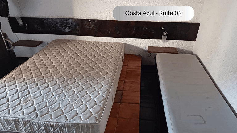 Costa Azul - Suíte 03 - Cabo Frio - Aluguel Econômico