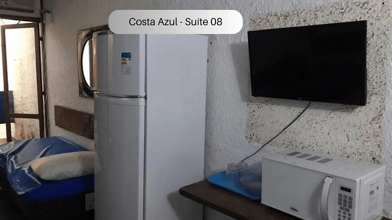 Costa Azul - Suíte 08 - Cabo Frio - Aluguel Econômico