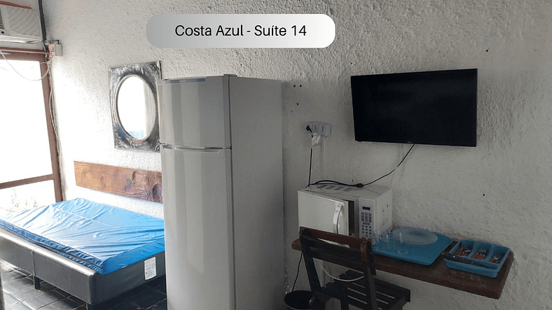 Costa Azul - Suíte 14 - Cabo Frio - Aluguel Econômico