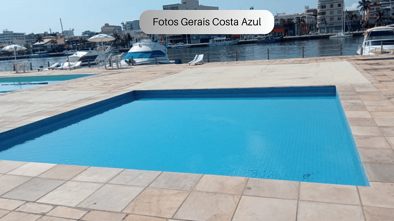 Costa Azul - Suíte 15 - Cabo Frio - Aluguel Econômico