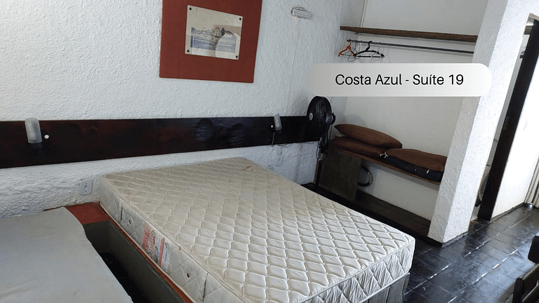 Costa Azul - Suíte 19 - Cabo Frio - Aluguel Econômico