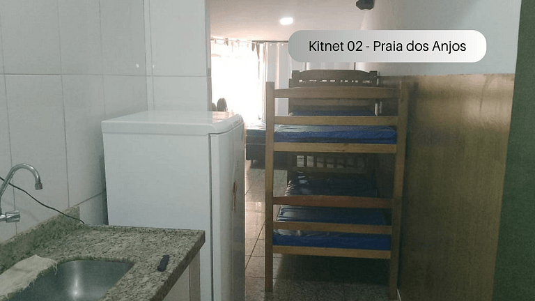 Kitnet 02 - Praia dos Anjos - Arraial do Cabo - Aluguel Econ