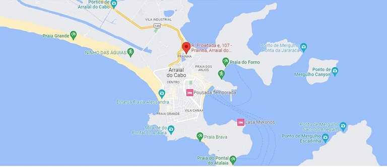 Prainha - Apto 104 - Arraial do Cabo - Aluguel Econômico
