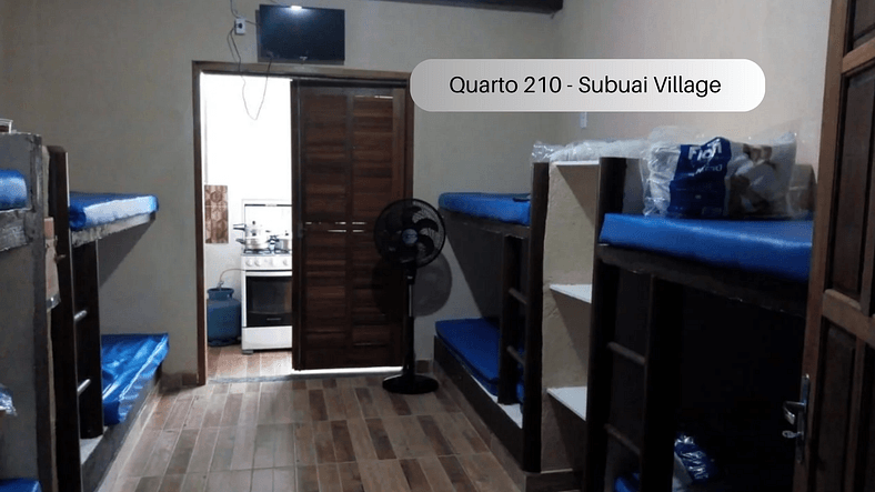 Subuai Village - Quarto 210 - Arraial do Cabo - Aluguel Econ