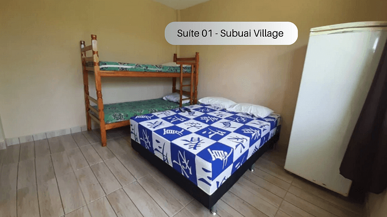 Subuai Village - Suíte 01 - Arraial do Cabo - Aluguel Econôm