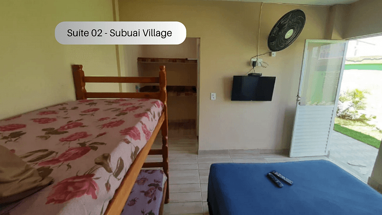 Subuai Village - Suíte 02 - Arraial do Cabo - Aluguel Econôm