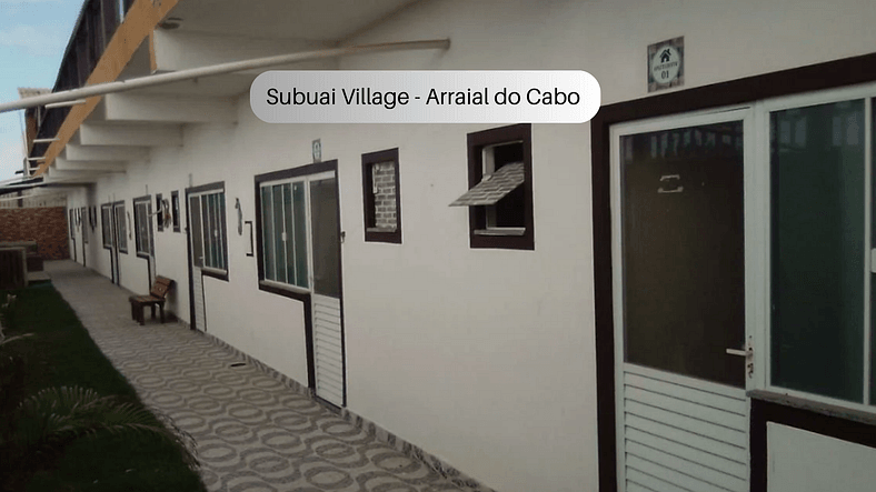 Subuai Village - Suíte 03 - Arraial do Cabo - Aluguel Econôm