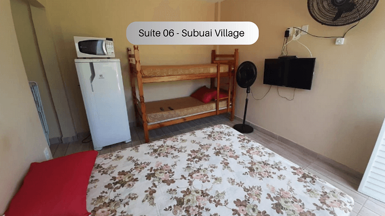 Subuai Village - Suíte 06 - Arraial do Cabo - Aluguel Econôm