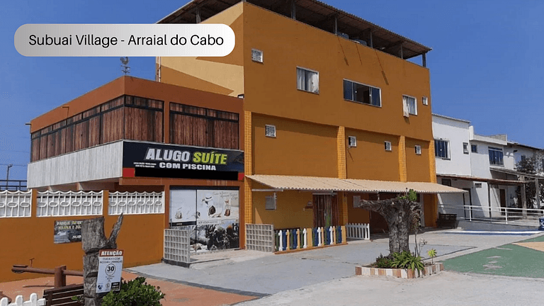 Subuai Village - Suíte 14 - Arraial do Cabo - Aluguel Econôm